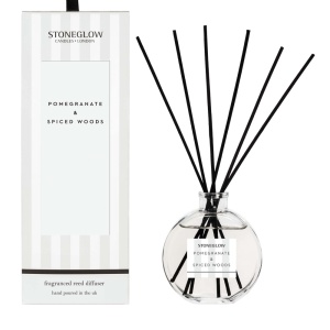 New Pomegrante & Spiced Woods Reed Diffuser