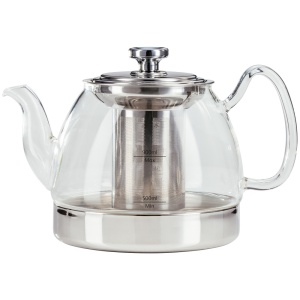 Judge Speciality Teaware, Stove Top Glass Teapot, 900ml