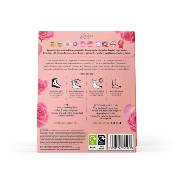 SEOULISTA ROSY TOES INSTANT PEDICURE