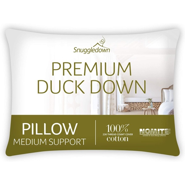 Snuggledown Premium Duck Down Pillow
