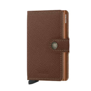 Secrid Miniwallet Saffiano Caramel