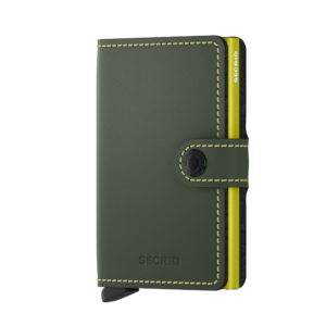 Secrid Miniwallet Matte Green & Lime