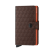 Secrid Miniwallet Optical Brown-Orange