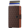 Secrid Miniwallet Optical Brown-Orange