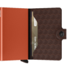 Secrid Miniwallet Optical Brown-Orange