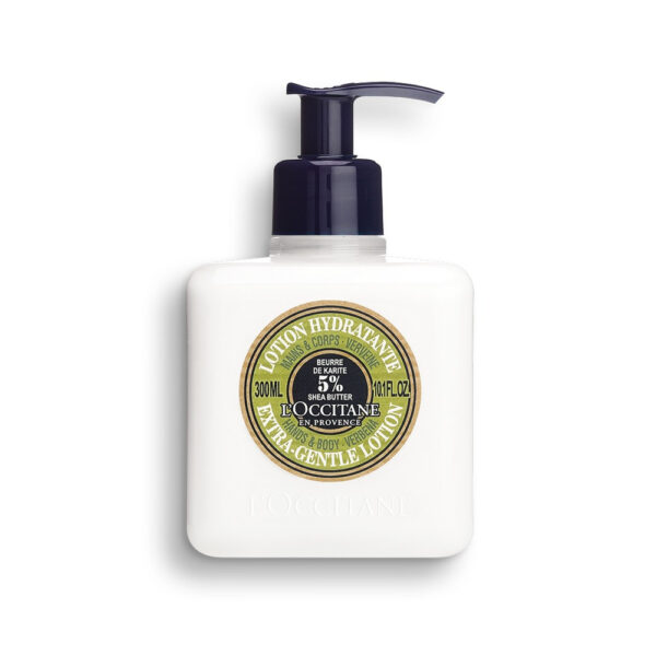 L'Occitane 300ML SHEA VERBENA EXTRA GENTLE LOTION FOR HANDS & BODY