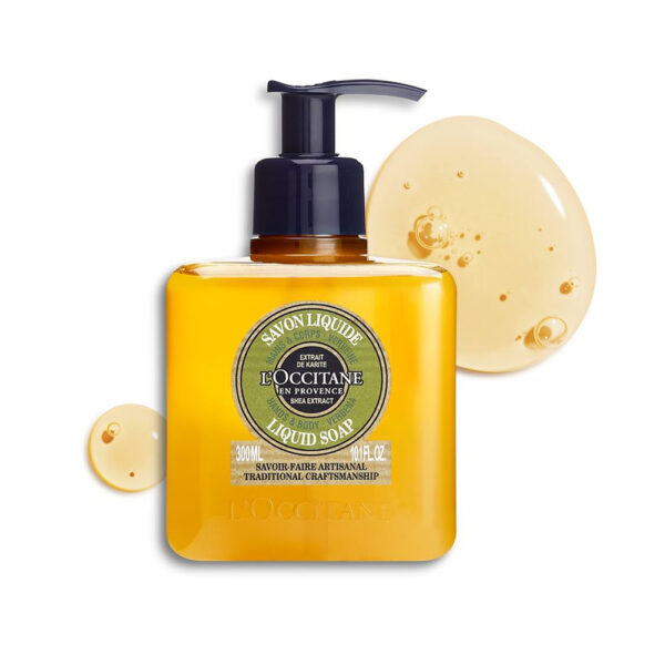 L'Occitane 300ML SHEA VERBENA HANDS & BODY LIQUID SOAP