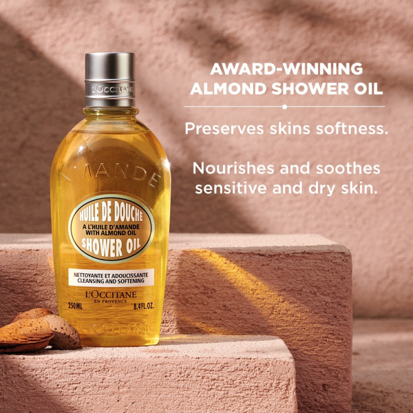 L'Occitane 250ML ALMOND SHOWER OIL