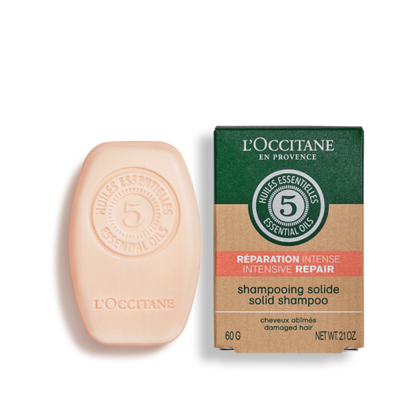 L'Occitane 60G Intensive Repair Solid Shampoo