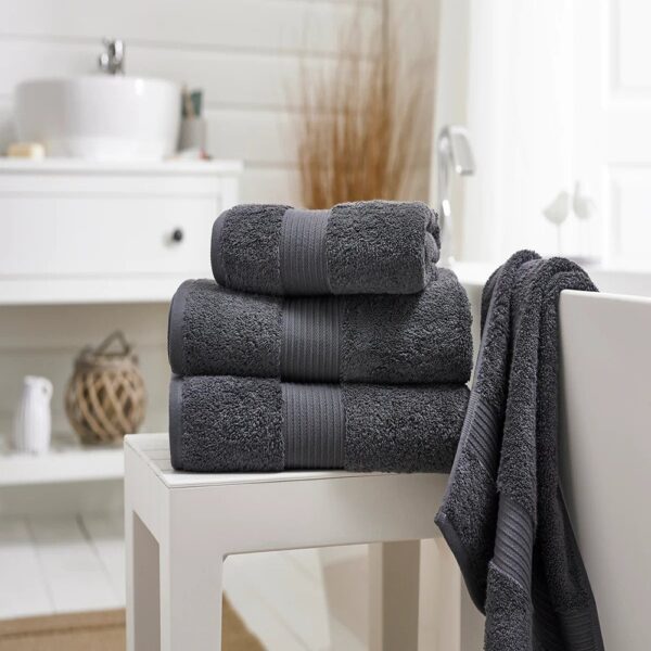 Bliss Pima Towel Carbon Bath Sheet
