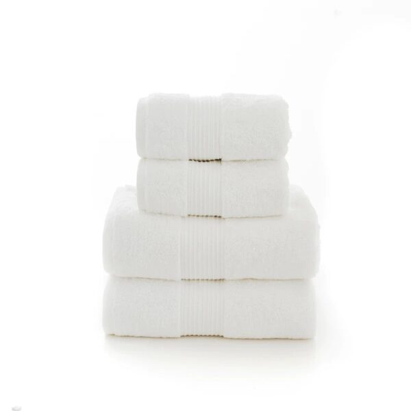 Bliss Pima Towel White  Guest Towel