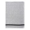 Poli-dri cotton tea towel Black