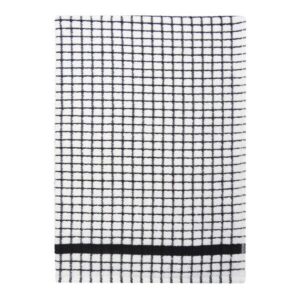 Poli-dri cotton tea towel Black