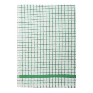 Poli-dri cotton tea towel green