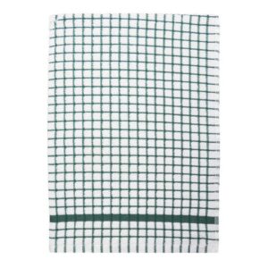 Poli-dri cotton tea towel hunter Green 