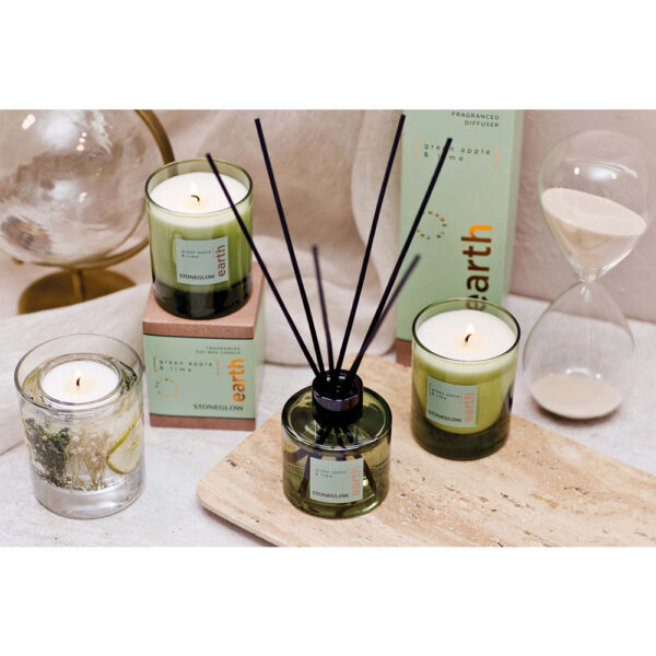 Stoneglow Elements New - Earth - Green Apple & Lime - Reed Diffuser 