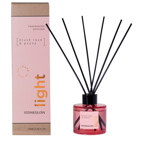 Stoneglow Elements New - Light - Blush Rose & Peony - Reed Diffuser 100ML