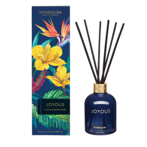 Stoneglow Infusion - Verbena & Spiced Woods - Reed Diffuser (Navy) Joyous
