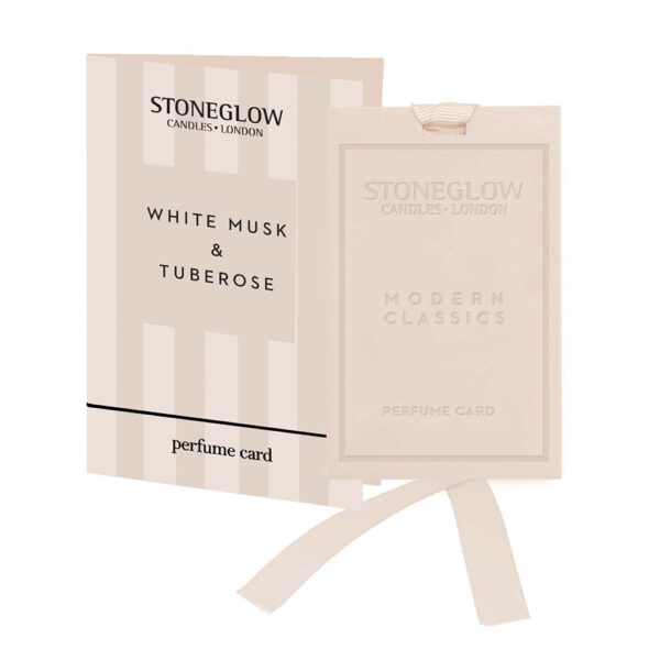 Modern Classics  - White Musk & Tuberose - Perfume Card (Pack of 12's)