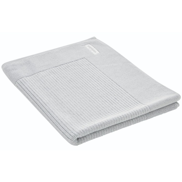 S3CBTQ780 LIVING TEXTURES TOWEL BATH MAT 60 X 90 ASH