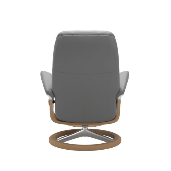 Stressless® Consul Signature Batick Wild Dove | Oak