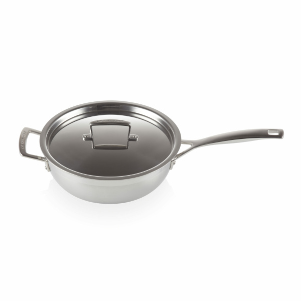 Le Creuset 3-Ply Stainless Steel Non-Stick Chefs Pan 24cm