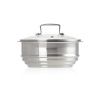 Le Creuset 3-Ply Stainless Steel Multi Steamer with Glass Lid