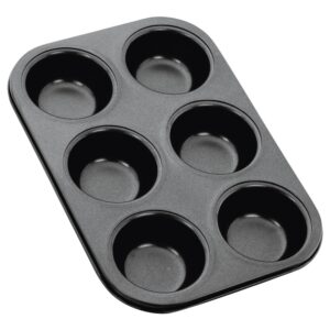 Stellar Bakeware, 6 Cup Cupcake/Muffin Tin, Cup Size 6.5 x 3cm, Non-Stick