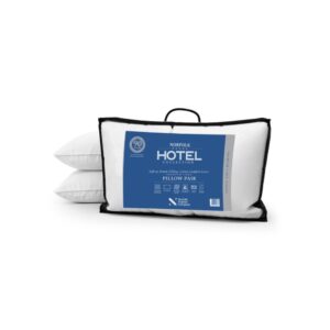 Norfolk Feather Co 5* Hotel Collection Feels Like Down Pillow Pair