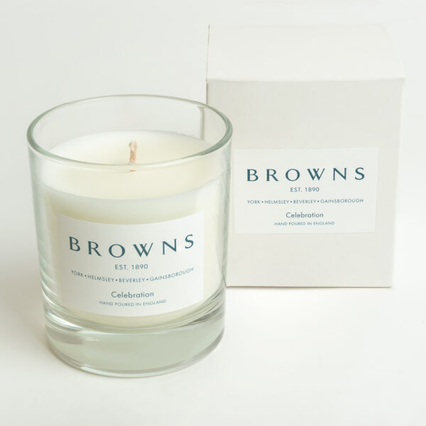 Browns Celebration Candle