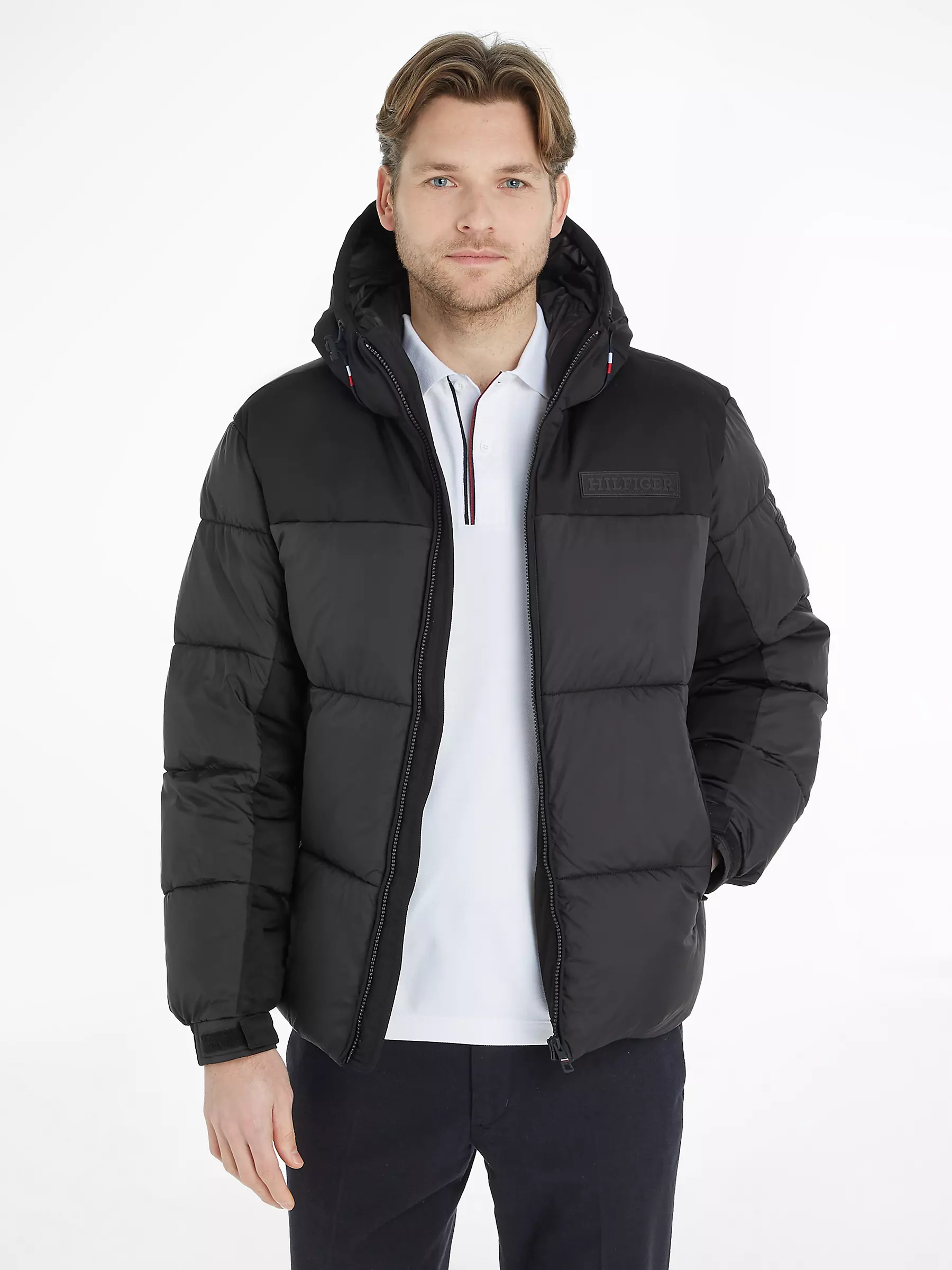 Tommy Hilfiger New York Hooded Jacket Browns of York