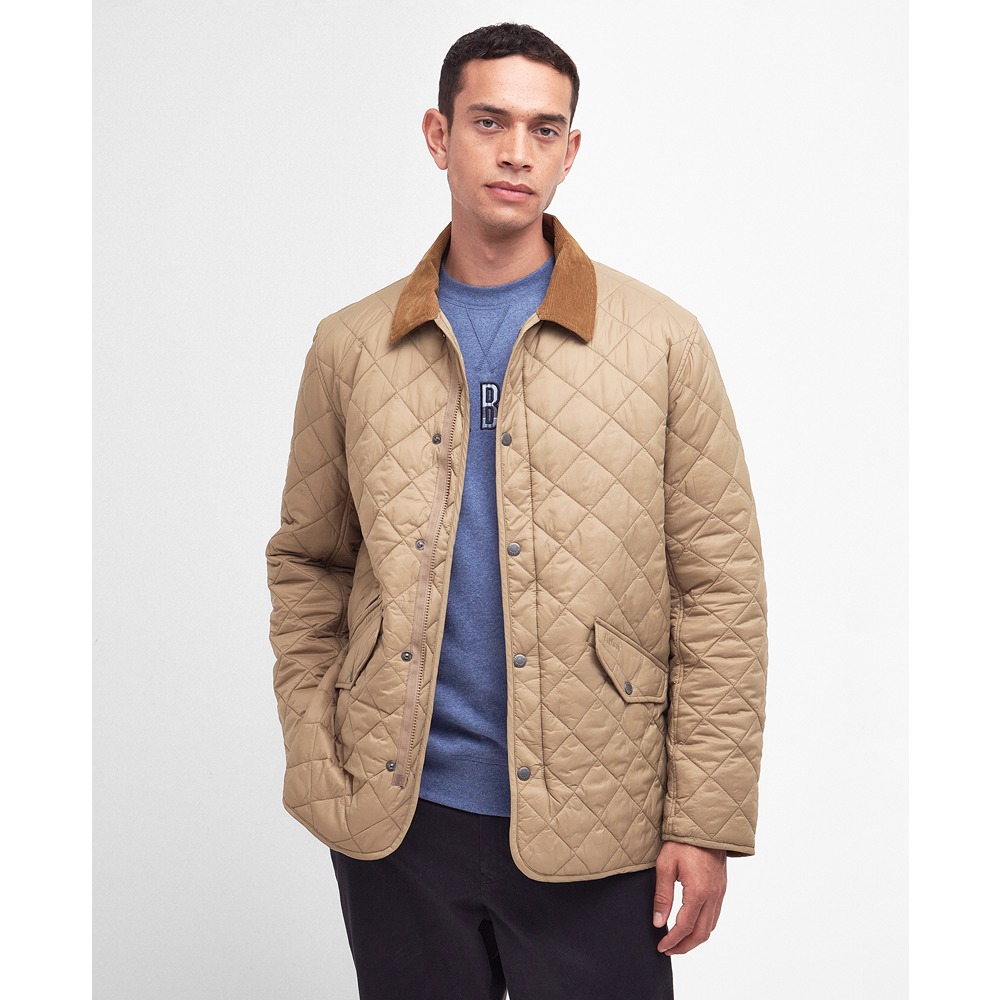 Barbour Modern Chelsea Quilted Jacket Sand Browns of York