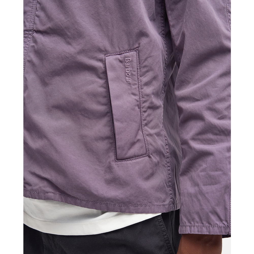 Barbour Tracker Casual Jacket Purple Slate Browns of York