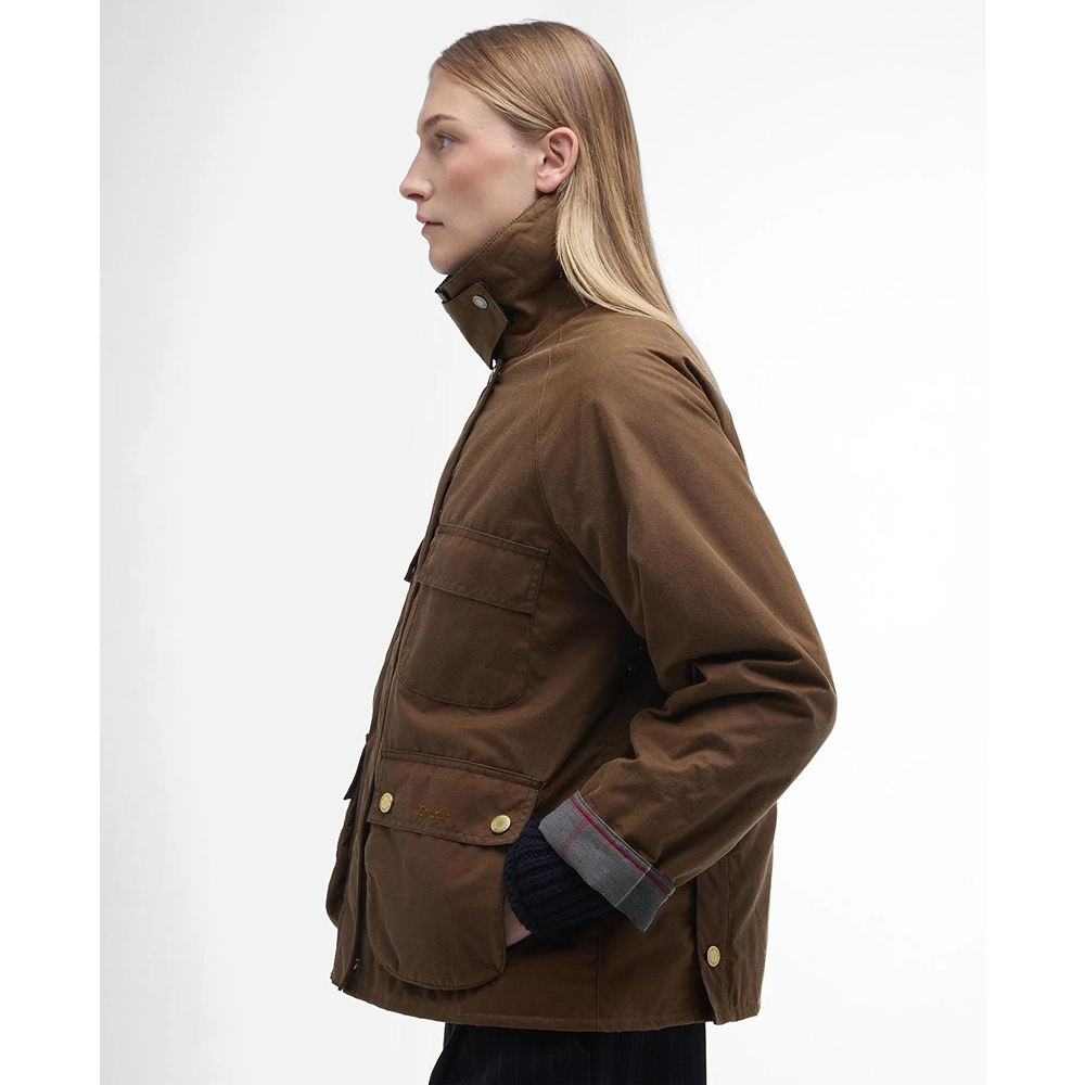 Tan barbour jacket shop