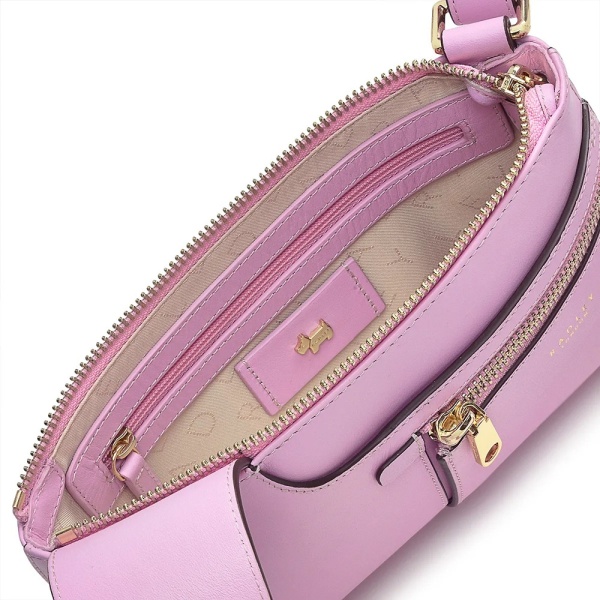 Radley Pockets Icon Small Zip-Top Cross Body Pink