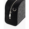 Radley Arden Crescent Leather Herringbone Small Zip-Around Crossbody Bag, Black