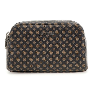 Guess Double Zip Mocha Logo Multi