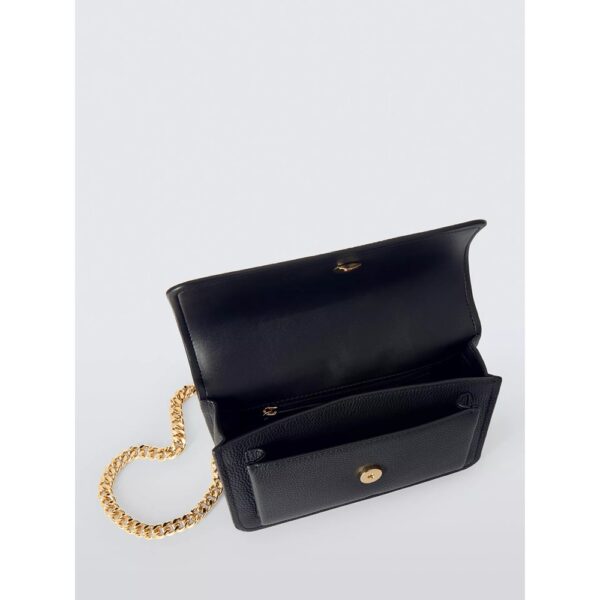 Michael Kors Claire Leather Large Shoulder Bag, Black