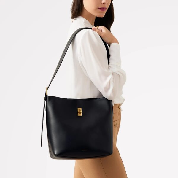 Radley Threadneedle Street Open Top Shoulder Black