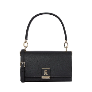 Tommy Hilfiger Medium Heritage Cross-Over Black Bag